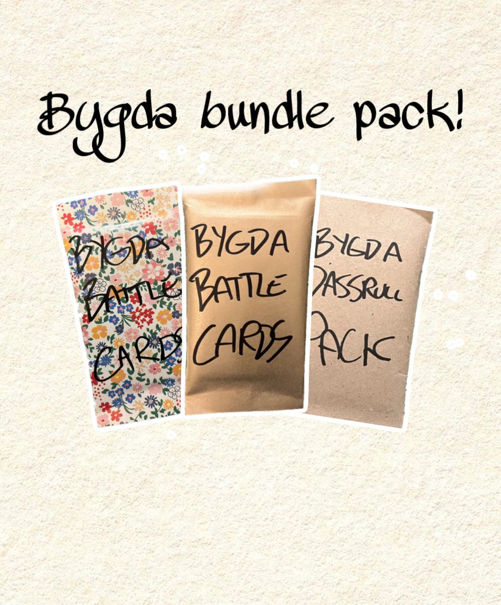 10 Stk Bygda bundle pack! (Forhåndsbestill!)